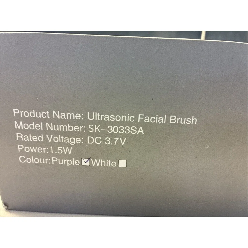 NEW Open Box K-Skin Ultrasonic Facial Brush Cleansing Brush